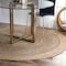 Nuloom Eleonora Casual Jute Area Rug 4ft TAJT09E-R404 - alternate 1